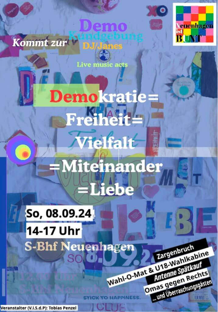 Flyer Kundgebung Neuenhagen